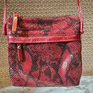 PIETRO AlESSANDRO New York snake skin Crossbody bag